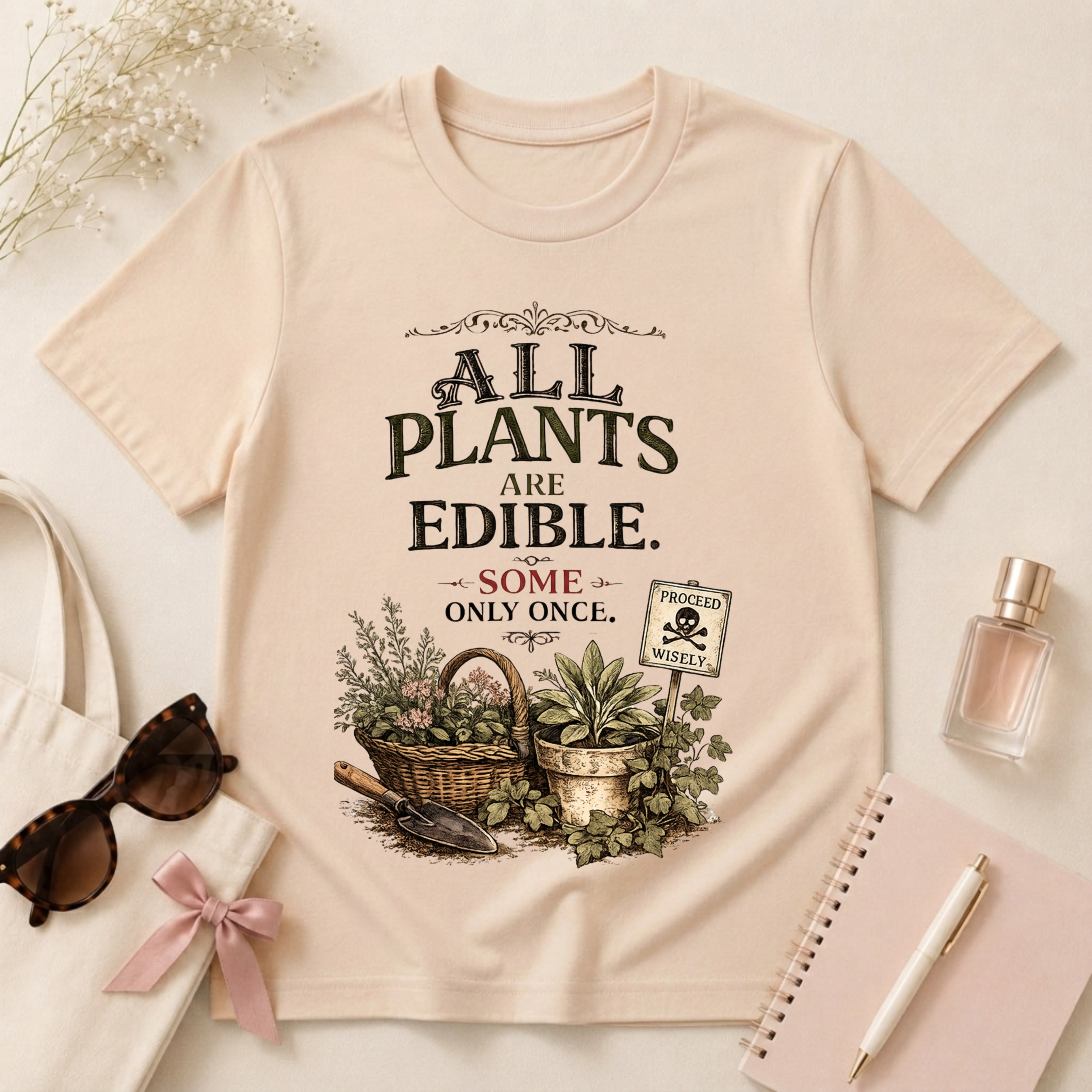 All Plants Are Edible v2 T-Shirt