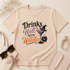 Drinks Well With Witches T-Shirt