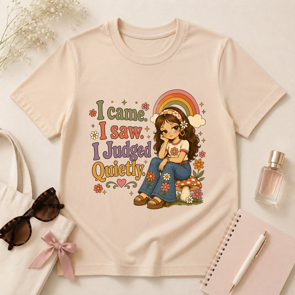 I Came I Saw I Judged Quietly T-Shirt