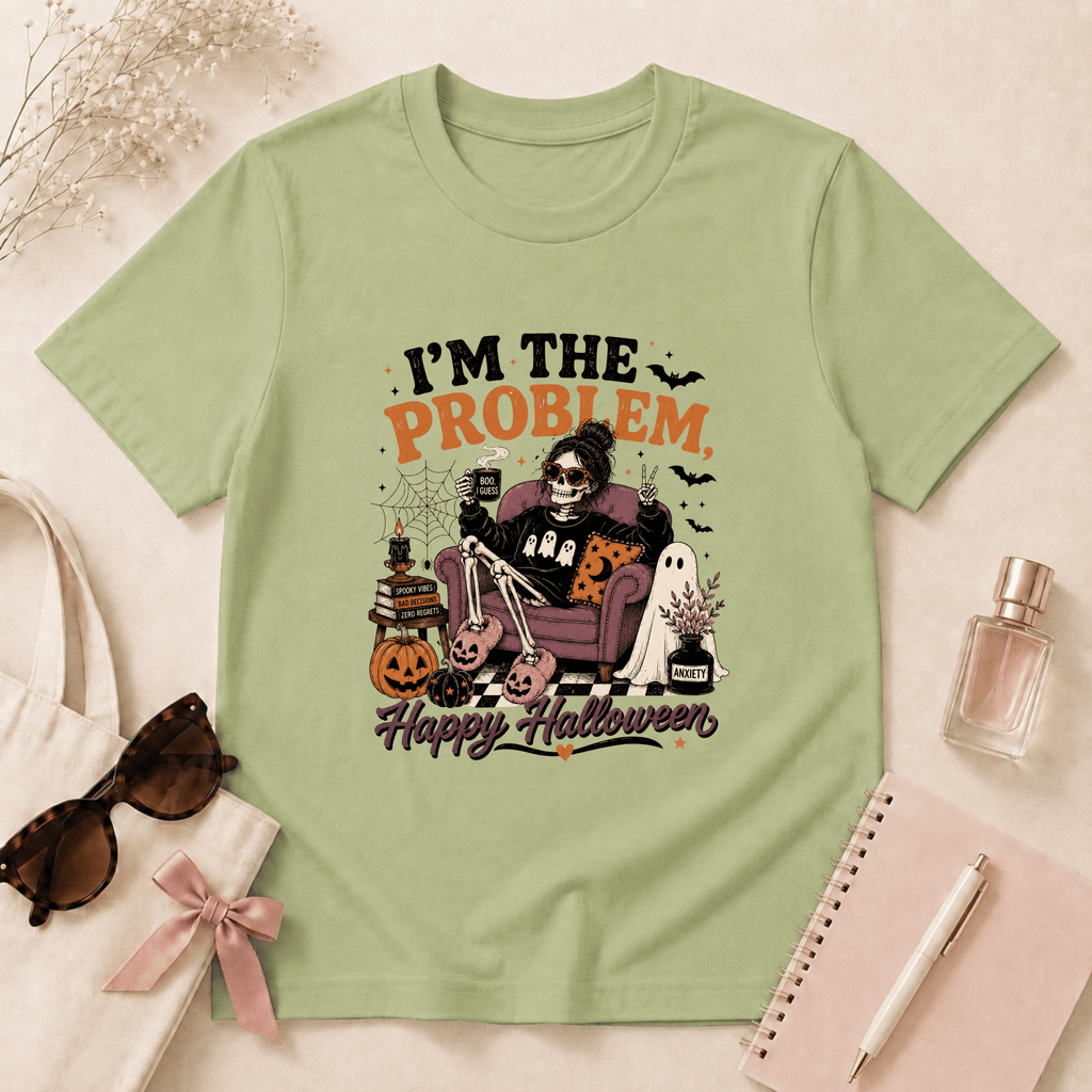 I'm The Problem, Happy Halloween T-Shirt