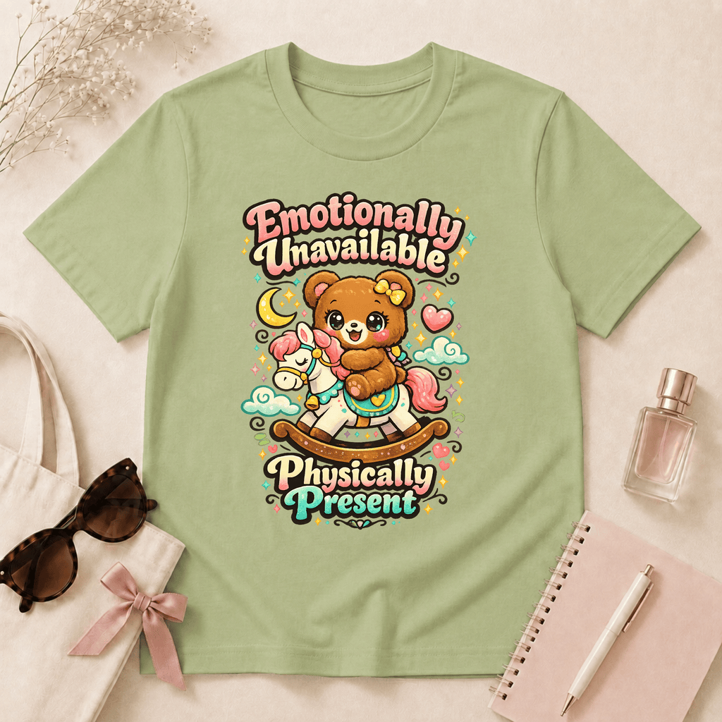 Emotionally Unavailable Physically Present T-Shirt