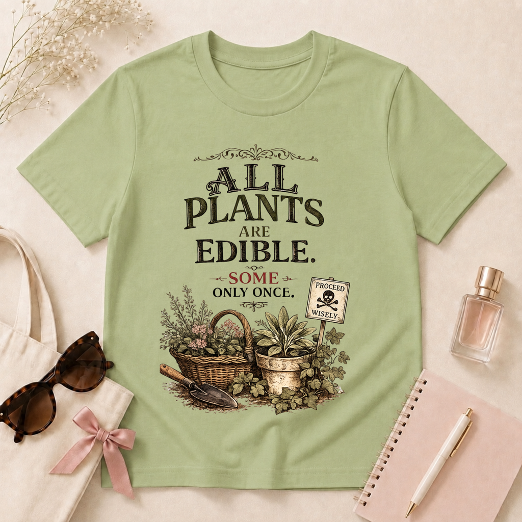 All Plants Are Edible v2 T-Shirt