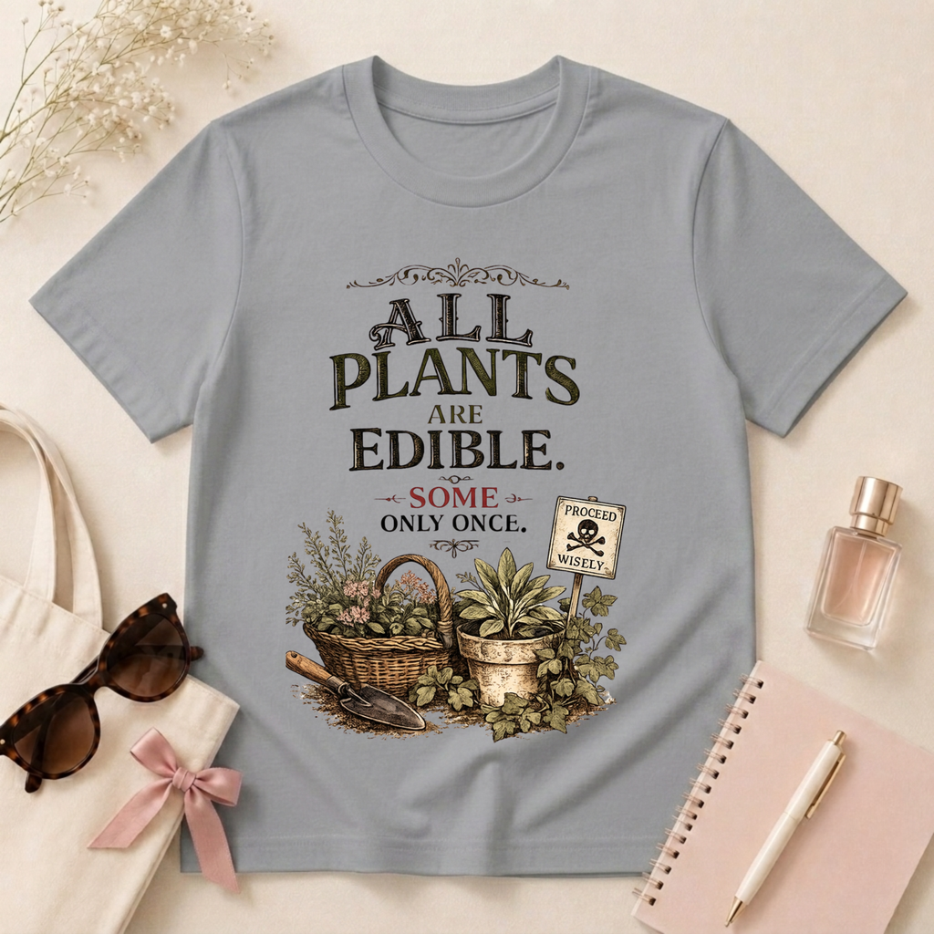 All Plants Are Edible v2 T-Shirt