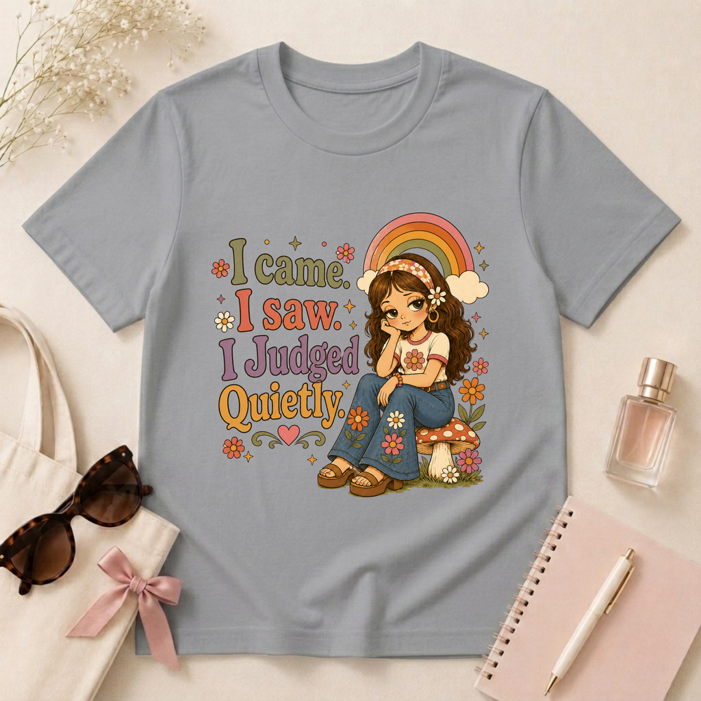 I Came I Saw I Judged Quietly T-Shirt