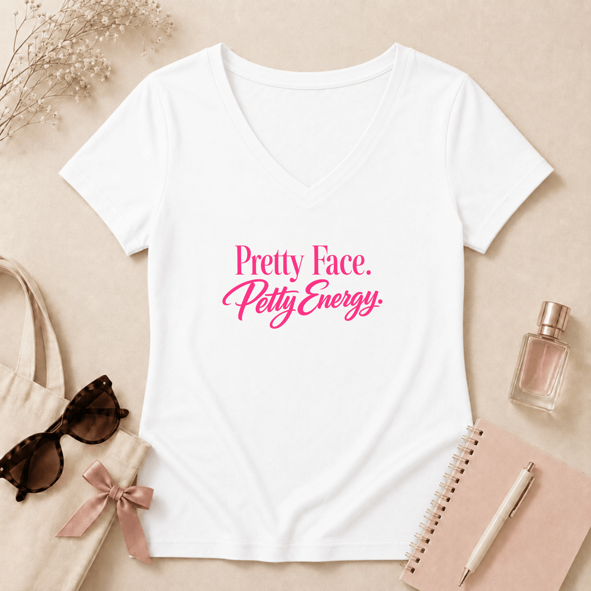 Pretty Face Petty Energy T-Shirt