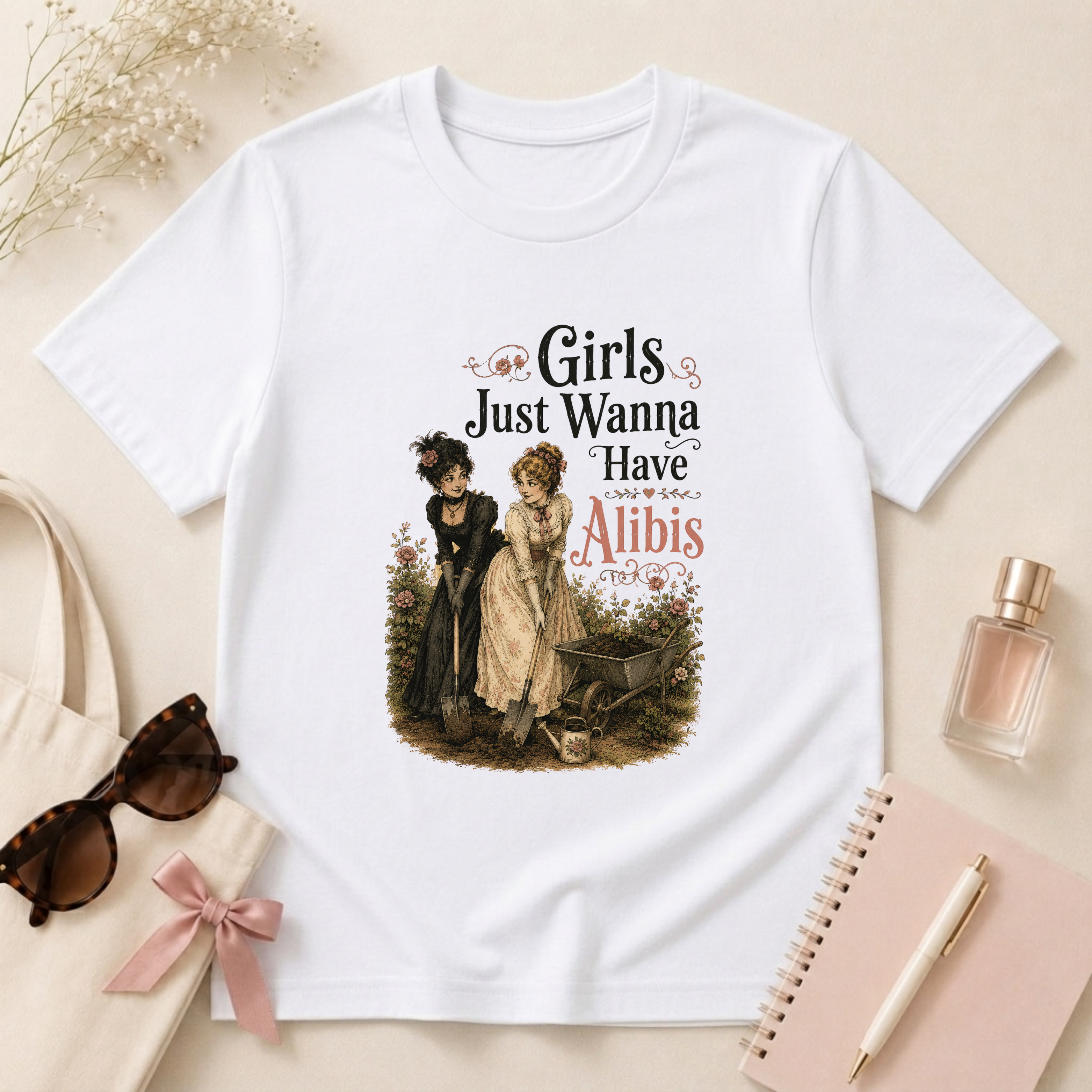 Girls Just Wanna Have Alibis T-Shirt
