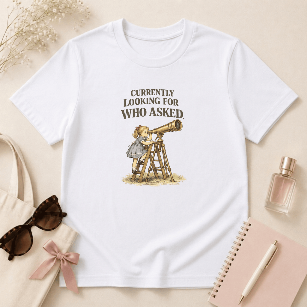 Currently Looking For Who Asked T-Shirt